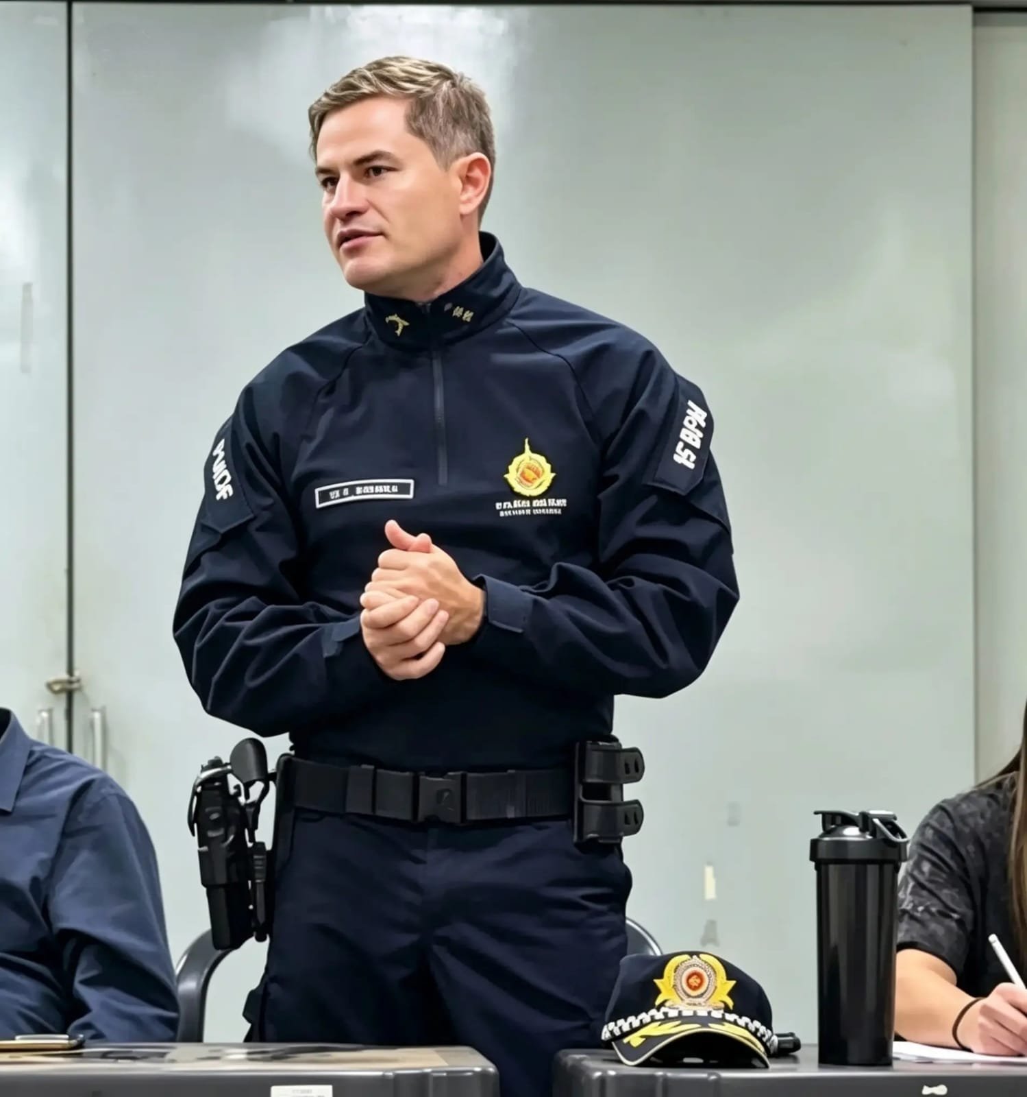 Coronel Fernando Siqueira reforça compromisso com a comunidade em iniciativa de aproximação da Polícia Militar Por: Jornalista Catharine Amorim